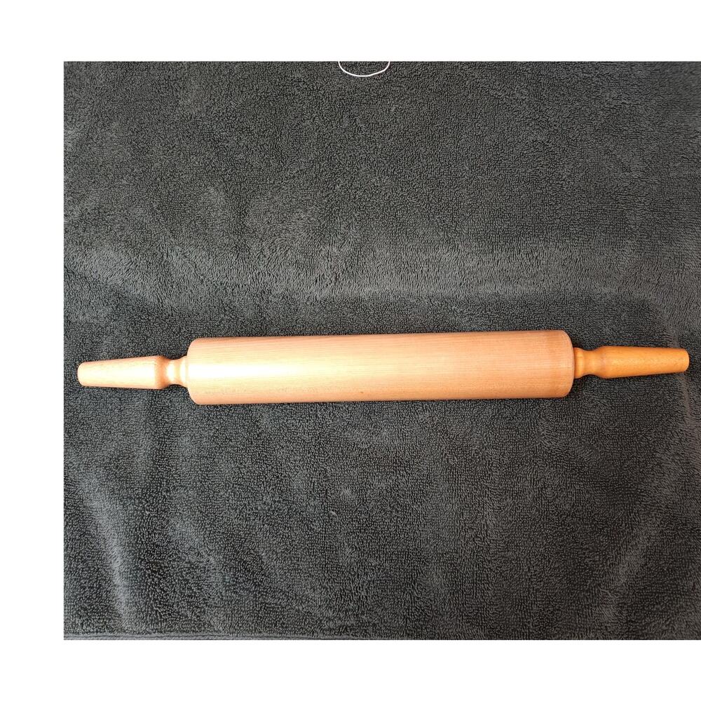 Hardwood Vintage Rolling Pin   Circa 1950s - 1960s